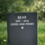 Pet Memorial Stone British Slate, thumbnail 1 of 3