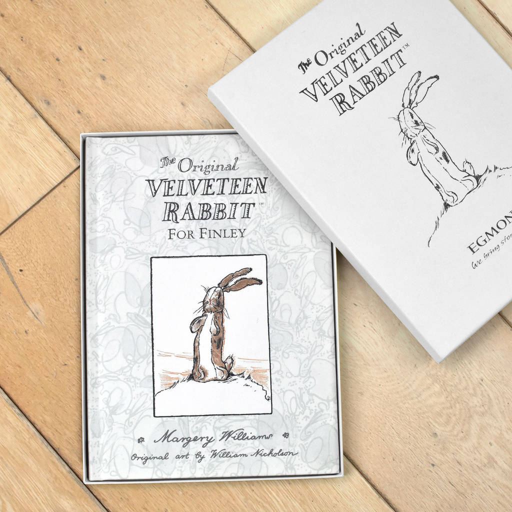 Personalised Velveteen Rabbit Book By The Department Of Gifting