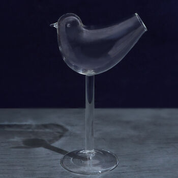 G Decor Avian Elegance: Bird Shaped Cocktail Glass, 3 of 4