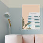 Miami Beach Art Deco Hotel Art Print, thumbnail 4 of 5