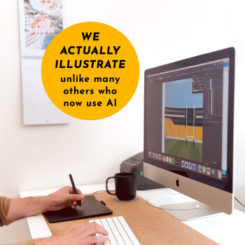 The Rec Bath Rugby Stadium Art Print Gift, 4 of 8