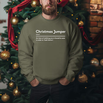 Bah Humbug Anti Festive Christmas Jumper, 5 of 8