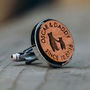 Daddy And Child Bear Own Text Personalised Cufflinks, thumbnail 4 of 9
