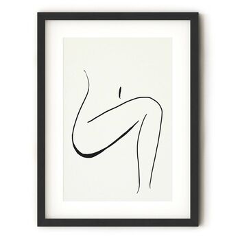Abstract Line Drawing Print Set Of Two, 2 of 5