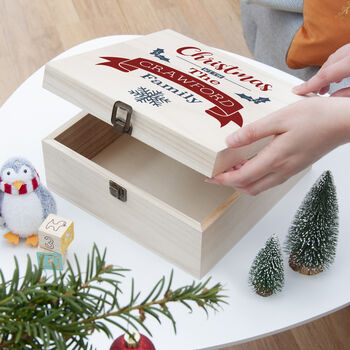 Personalised Medium Family Christmas Eve Box, 5 of 10