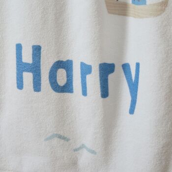 Personalised High Tide Beach Towel, 4 of 5