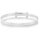 personalised fairy christening bangle | two colours by molly brown ...