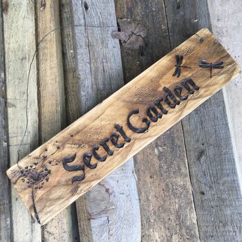 Secret Garden Sign, 4 of 4