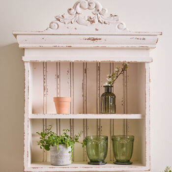 Vintage Wooden Wall Shelf, 2 of 3