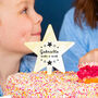 Personalised Make A Wish Birthday Cake Topper, thumbnail 1 of 7