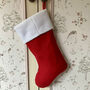 Personalised Nordic Knitted Christmas Stocking, thumbnail 4 of 5