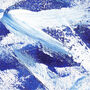 Four Hand Painted Greeting Cards 'Abstract Eleven', thumbnail 4 of 4