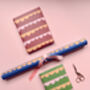 Luxury Scallop Pattern Wrapping Paper, thumbnail 7 of 9