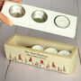 Personalised Gonk Christmas Triple Tea Light Box, thumbnail 3 of 5