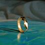 9ct Gold Waved Ring, thumbnail 2 of 4