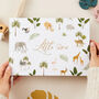 Baby Memory Book Jungle With Gold Foil, thumbnail 1 of 12