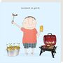 Birthday Card For A Man BBQ Grill, thumbnail 1 of 2