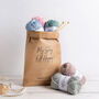 Lionel Lamb Baby Comforter Easy Knitting Kit, thumbnail 10 of 10