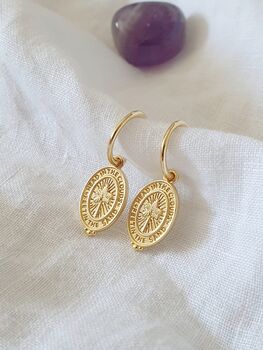 Head In The Clouds 14k Gold Plated Earrings, 5 of 8