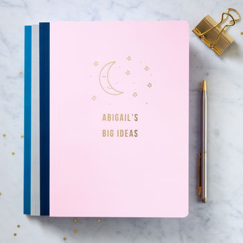 Personalised Gold Foil A5 Dream Journal, 4 of 7
