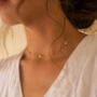 Dainty 18k Gold Or Silver Star Choker, thumbnail 1 of 7