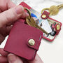 Personalised Leather Photo Book Keyring, thumbnail 3 of 5