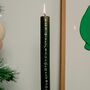 Christmas Countdown Advent Pillar Candle, thumbnail 3 of 7