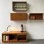 1960's Mid Century Modular Wall Units And Media Stand, thumbnail 2 of 12