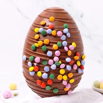 Candy Coated Milk Chocolate Easter Egg 250g, 2 of 3