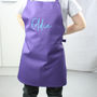 Personalised Name Apron For Kids, thumbnail 7 of 8