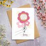 Personalised Wedding Bouquet Scratch Card, thumbnail 1 of 9