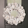 Luxury Frosted Pine Cone Wreath, thumbnail 1 of 6