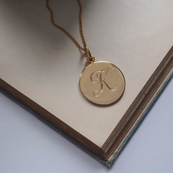 Initial Necklace In Gold, 2 of 7