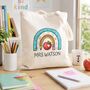 Personalised Thank You Teacher Tote Bag Shopper Gift, thumbnail 4 of 6