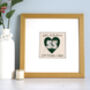 Personalised 55th Emerald Wedding Anniversary Card, thumbnail 4 of 9