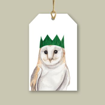 Owl Gift Tag, 2 of 3