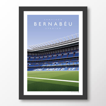 Real Madrid Santiago Bernabéu Stadium Poster, 7 of 7