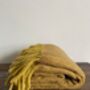 Super Soft Throw / Blanket With Fringe, thumbnail 3 of 6