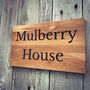 Personalised Oak House Plaque, Home Address Sign, thumbnail 6 of 9