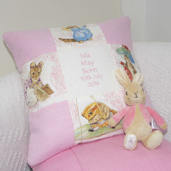 Patchwork Beatrix Potter© Name And Date, 8 of 9