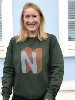 Personalised Initial Adult Sweater, 5 of 7