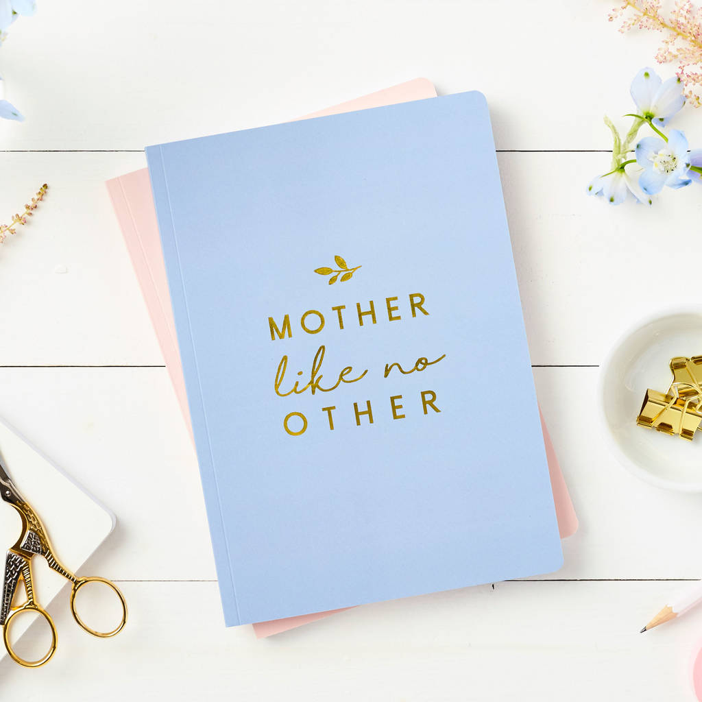 Personalised Mother Foiled Notebook, 1 of 8