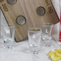 Personalised Shot Paddle Board And Shot Glasses, thumbnail 2 of 3