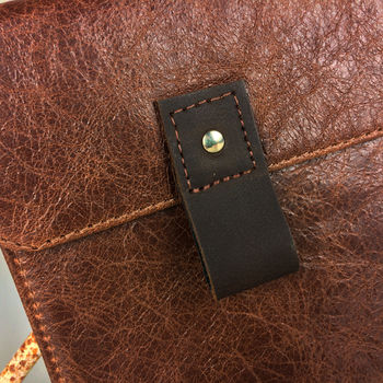 Brown Leather Case For iPad, 4 of 6