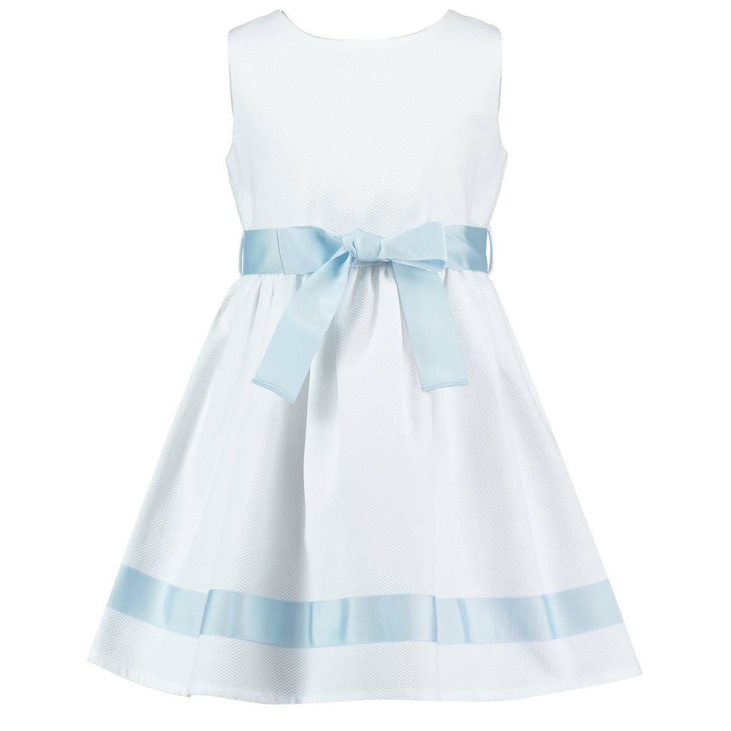 pale blue flower girl dresses uk