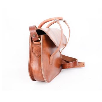 Carly Leather Saddle Bag, 3 of 12