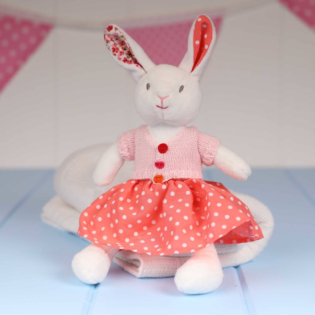 Cuddly Newborn Soft Toy Rabbit By Nest