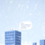Let It Snow Original Screenprint, thumbnail 2 of 2