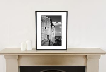 Girl Exiting Royal Fortress Photographic Art Print, 2 of 4