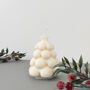 White Christmas Tree Candle And Christmas Decoration, thumbnail 12 of 12